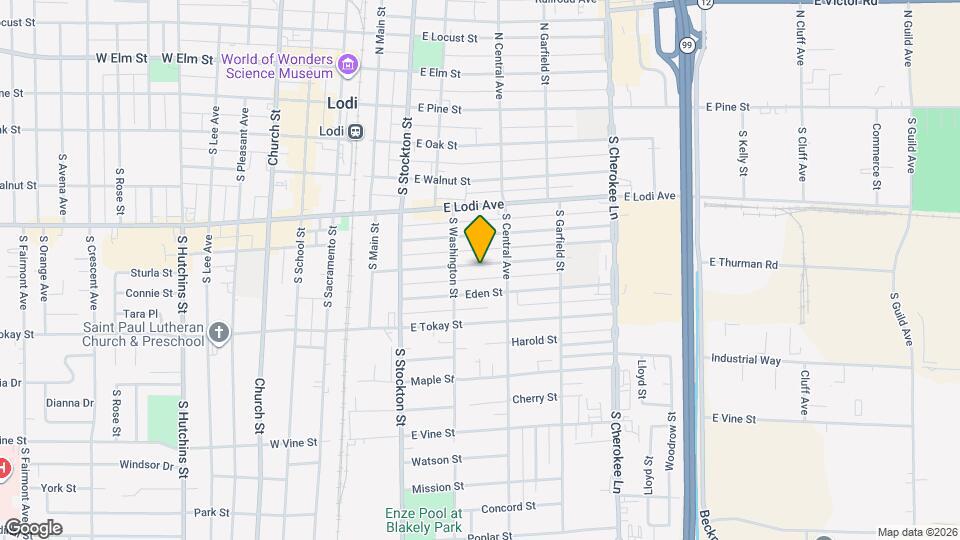 324 Flora St Map and Location Details