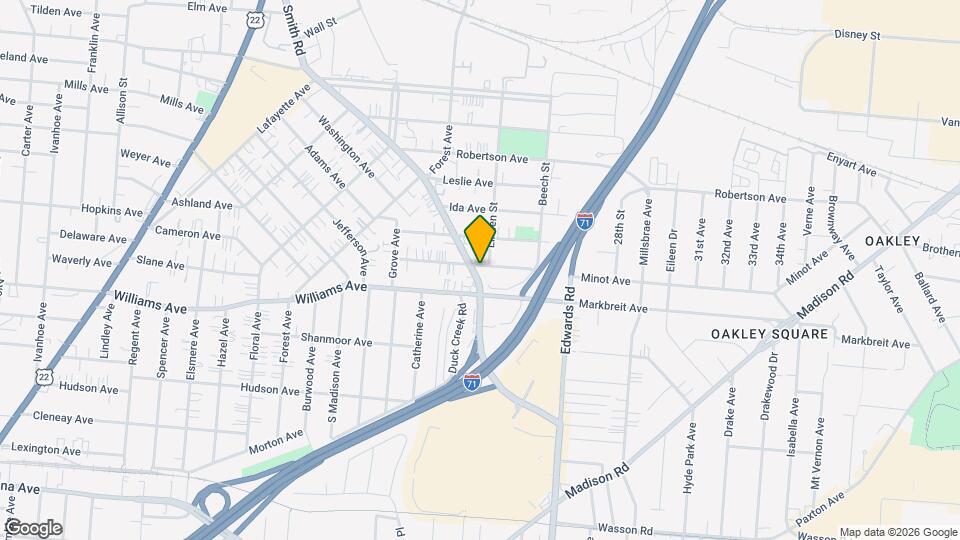 4120 Smith Rd, Unit 4120 APT #2 Mapa y Detalles de la Ubicación