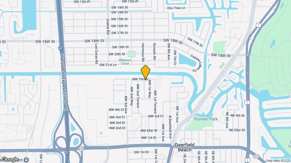 714 NW 2nd Ave Map and Location Details