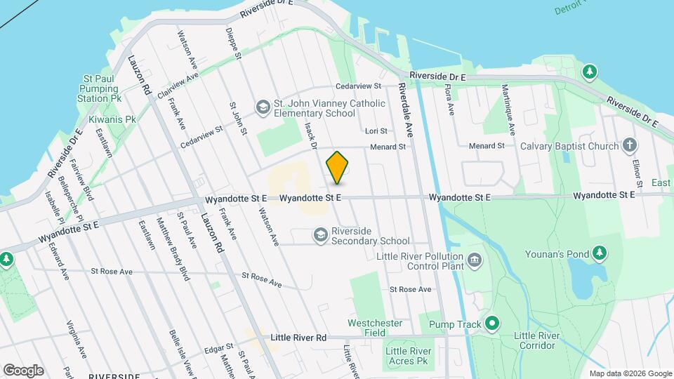 8650 Wyandotte St E Mapa y Detalles de la Ubicación