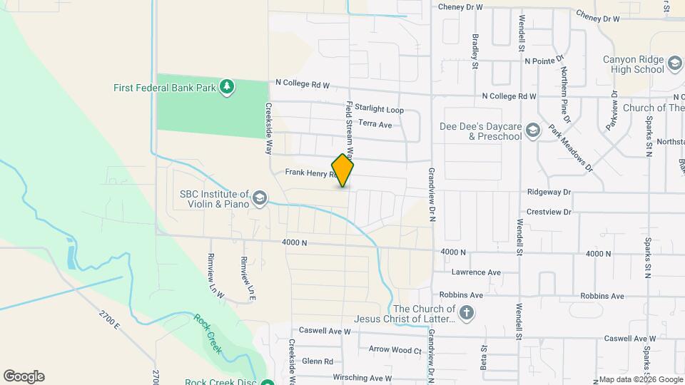 1107 Crestview Dr Map and Location Details