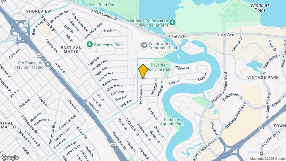 2000 Kehoe Ave Map and Location Details