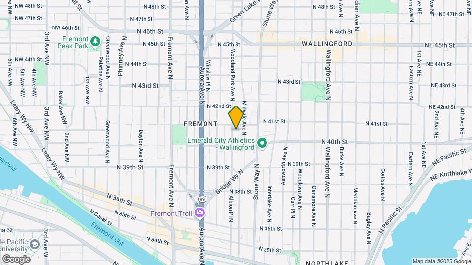 4024-4030 Woodland Park Ave N Map and Location Details