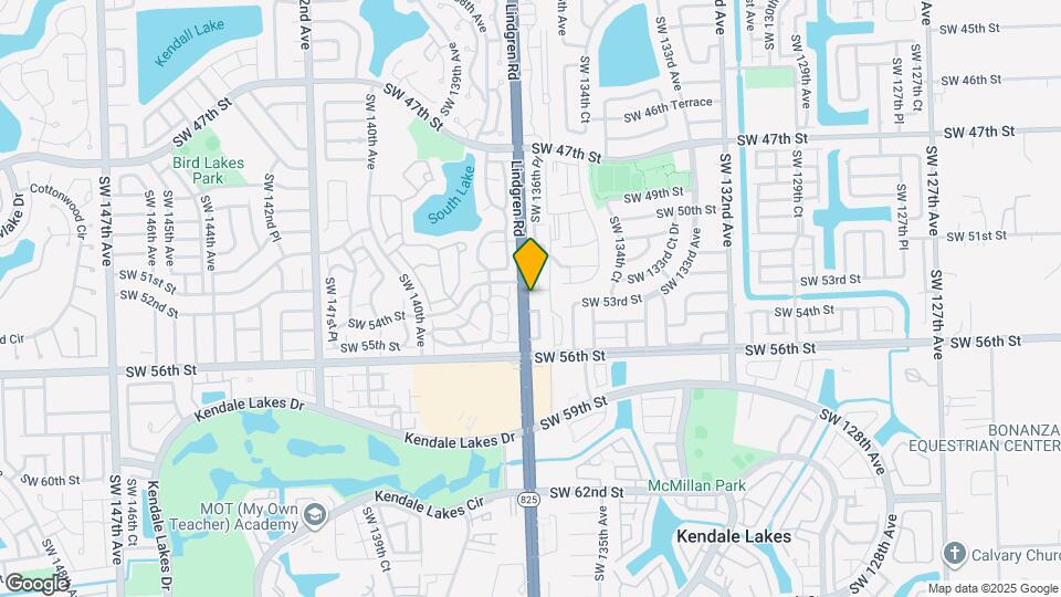 4972 SW 136th Pl Map and Location Details