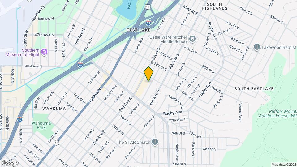 7740 3rd Ave S Mapa y Detalles de la Ubicación