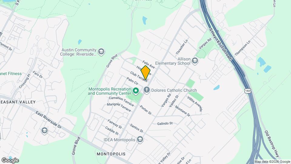 6211 Club Terrace Map and Location Details