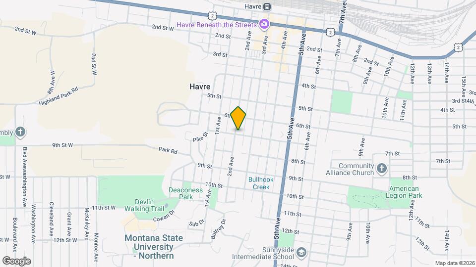 203 7th St Map and Location Details