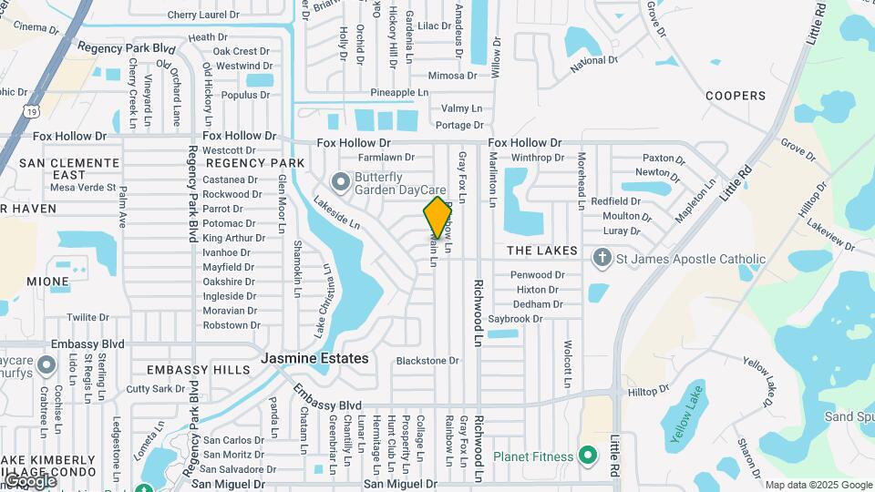 9636 Mark Twain Ln Map and Location Details