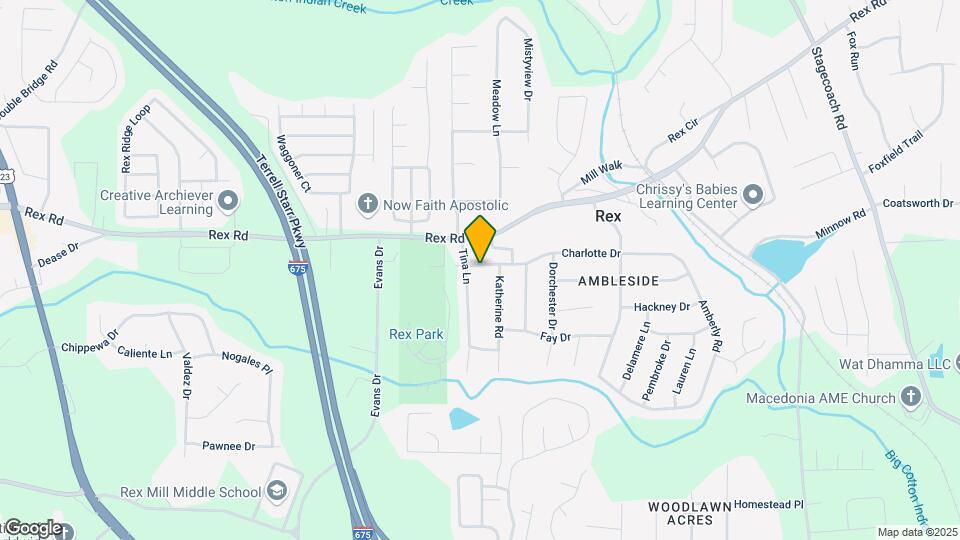 3553 Charlotte Dr Map and Location Details