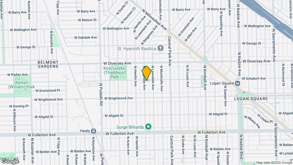 2655 N Ridgeway Ave Map and Location Details