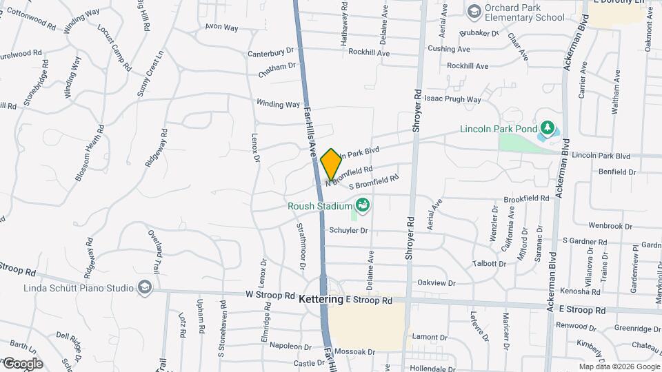 110 S Bromfield Rd Mapa y Detalles de la Ubicación