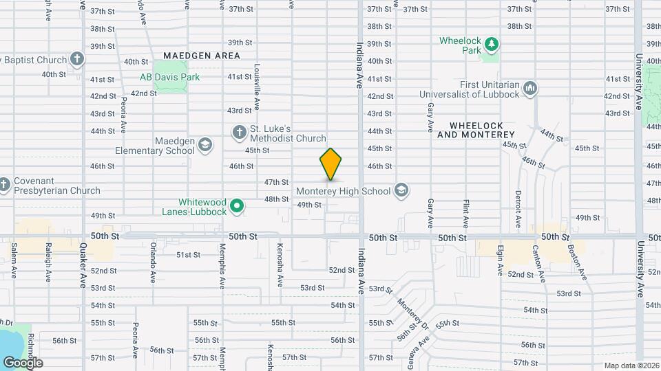 3417 47th St Map and Location Details