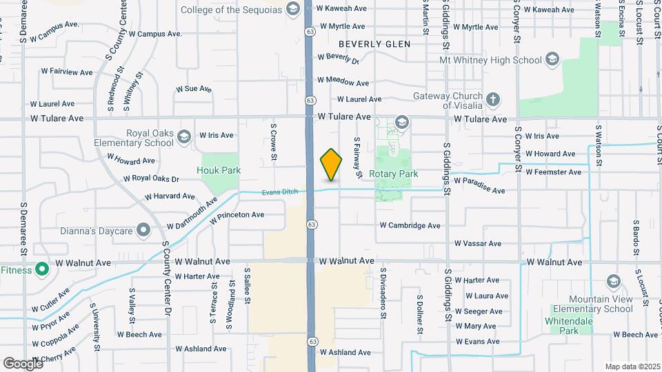 1545 S Central Map and Location Details