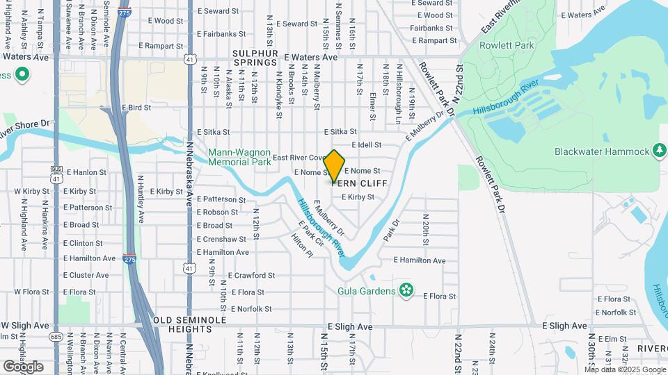 1601 E Maple Ave Mapa y Detalles de la Ubicación