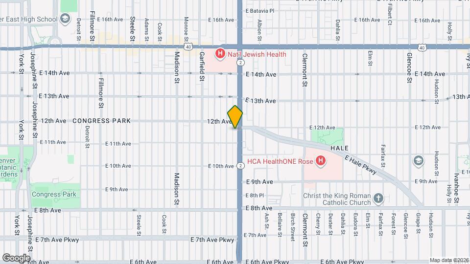 1137 Colorado Blvd Map and Location Details