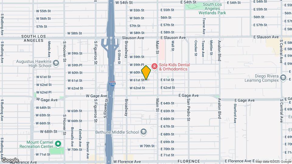 148 W 61st St-Unit -148 Mapa y Detalles de la Ubicación