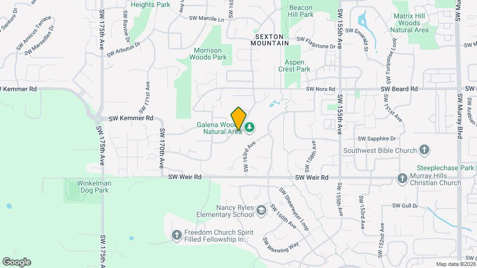 9500 SW Diamond View Way Map and Location Details