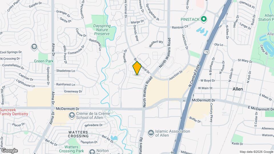 1024 Audrey Way Map and Location Details