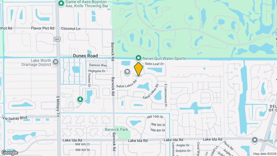 4020 Sabal Lakes Rd Map and Location Details