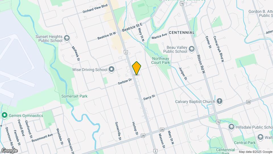 895 Simcoe St N Map and Location Details