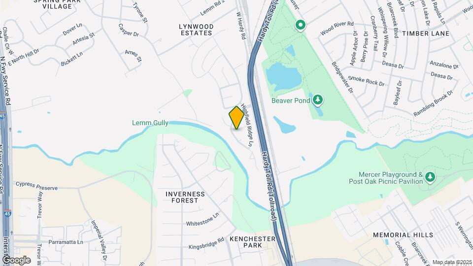 22450 Highland Point Ln Map and Location Details