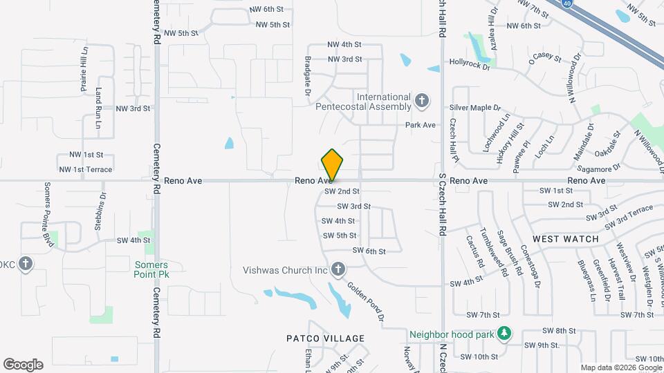 12507 SW 2nd St Map and Location Details