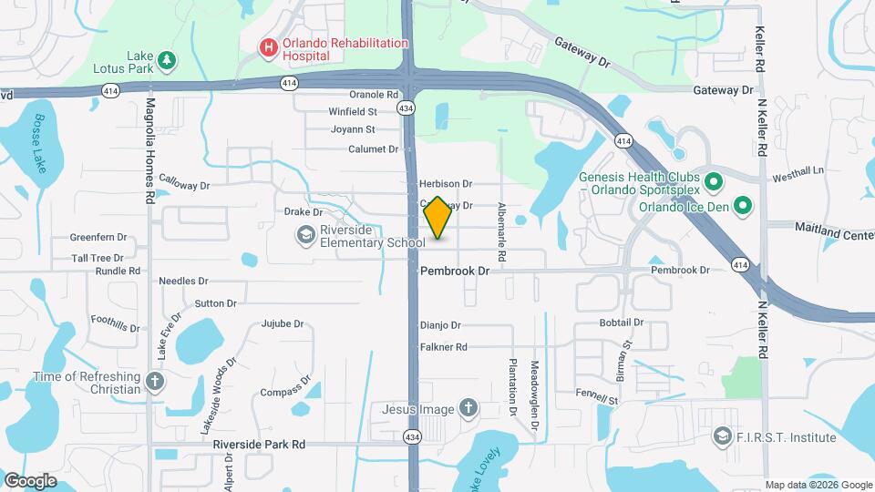 2617 Drake Dr Mapa y Detalles de la Ubicación