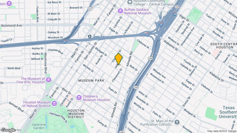 4707 Jackson St Map and Location Details