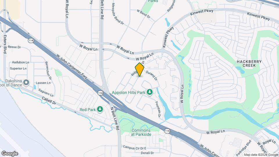 7340 Beranger Dr Map and Location Details