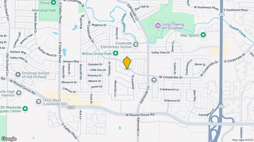 2072 Rushmore Ct Map and Location Details