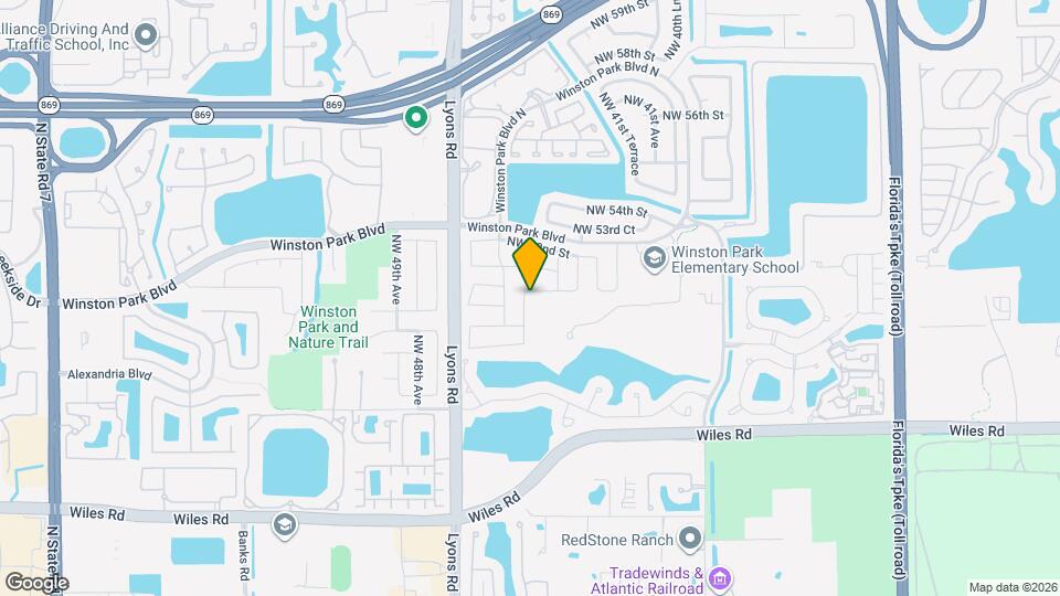 5050 NW 44th Ave Map and Location Details