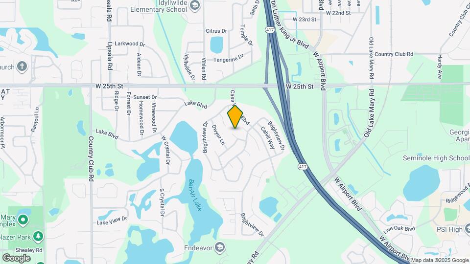 2585 Alena Pl Mapa y Detalles de la Ubicación