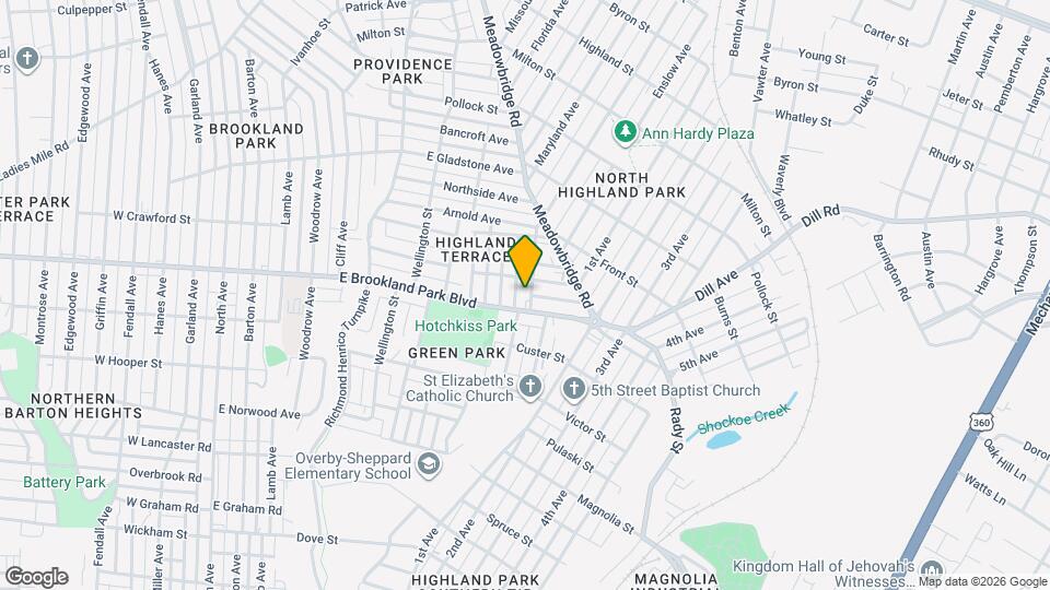 3010 Woodcliff Ave Map and Location Details