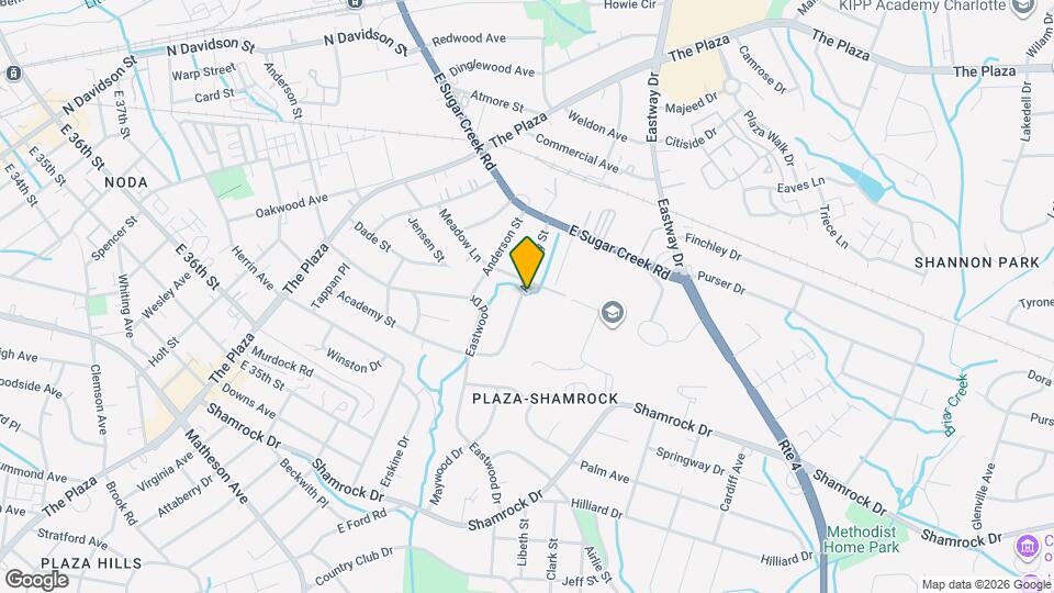 1844 Academy St Map and Location Details