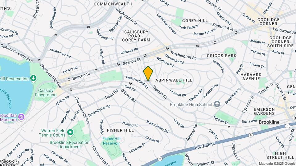 304 Tappan St Map and Location Details