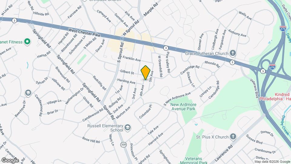 109 4th Ave, Unit 109 4th Avenue Apt B Map and Location Details