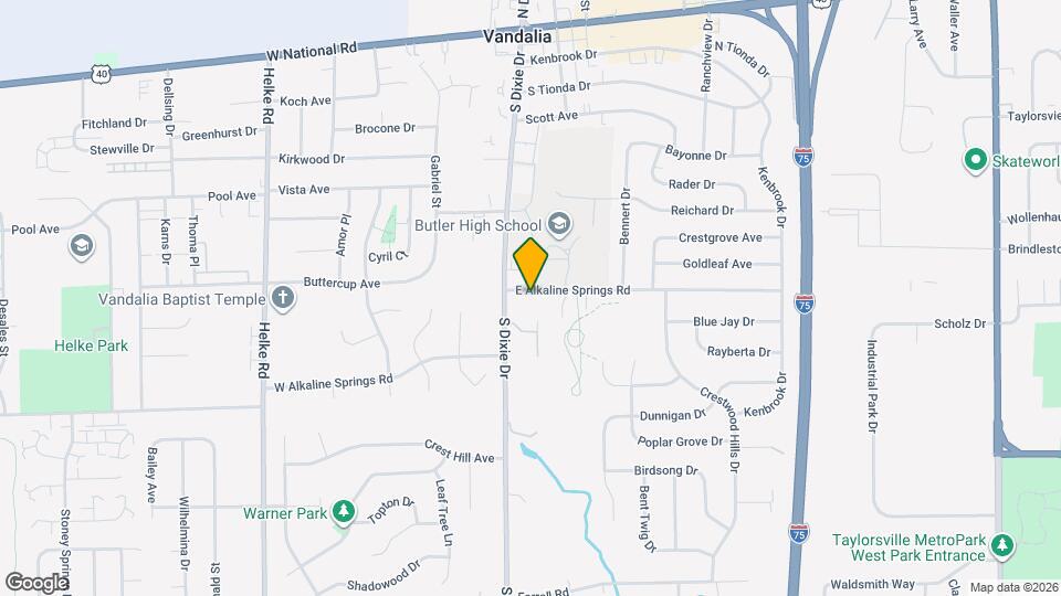 Vandalia Village Apts Map and Location Details