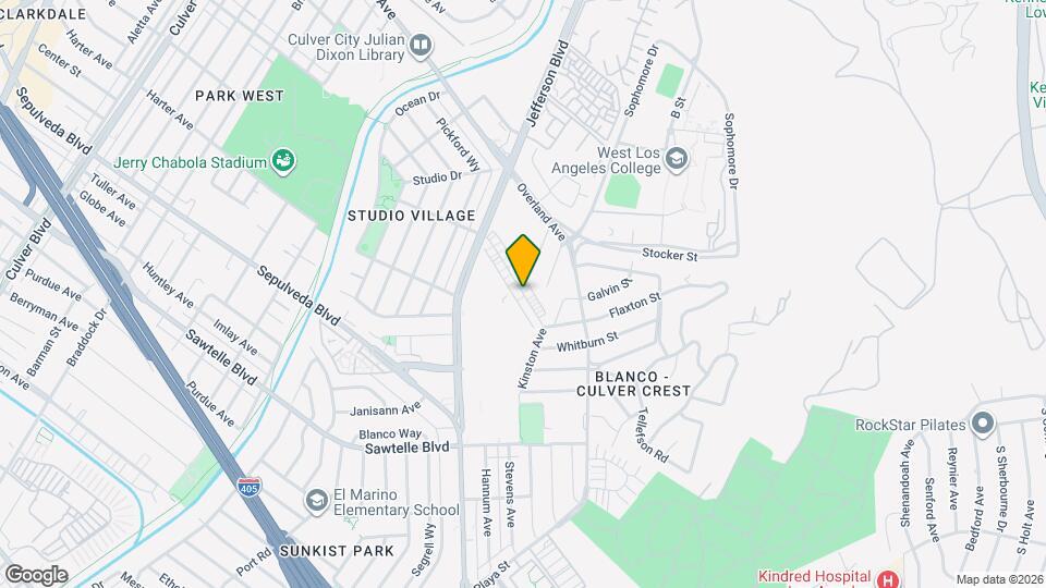 5566 Kinston Ave, Unit 5566 Map and Location Details