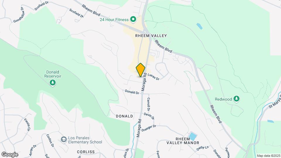 600 Moraga Rd Map and Location Details
