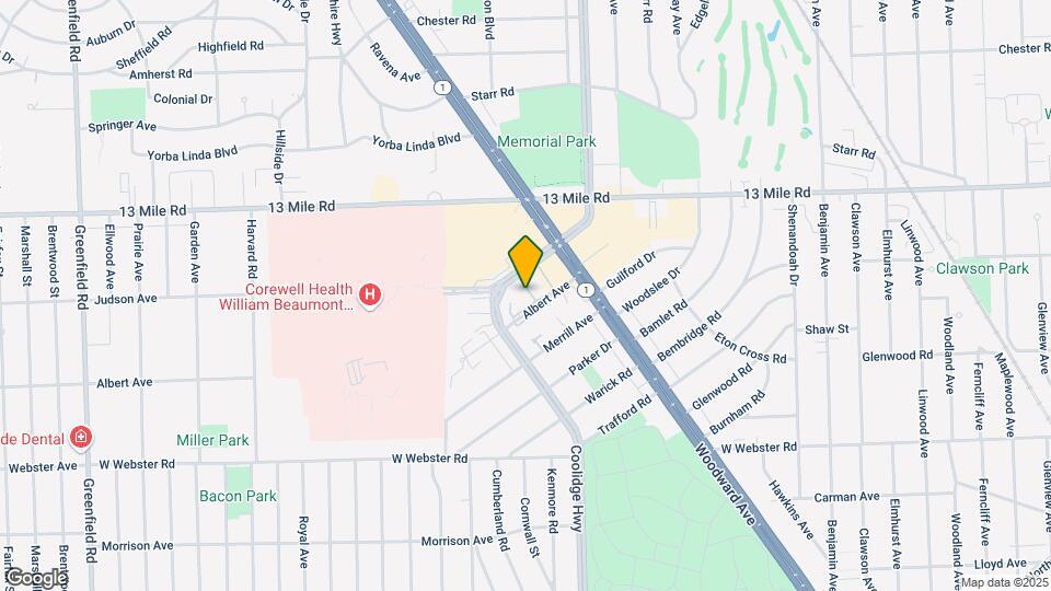 3332 Coolidge Hwy, Unit 52 Map and Location Details