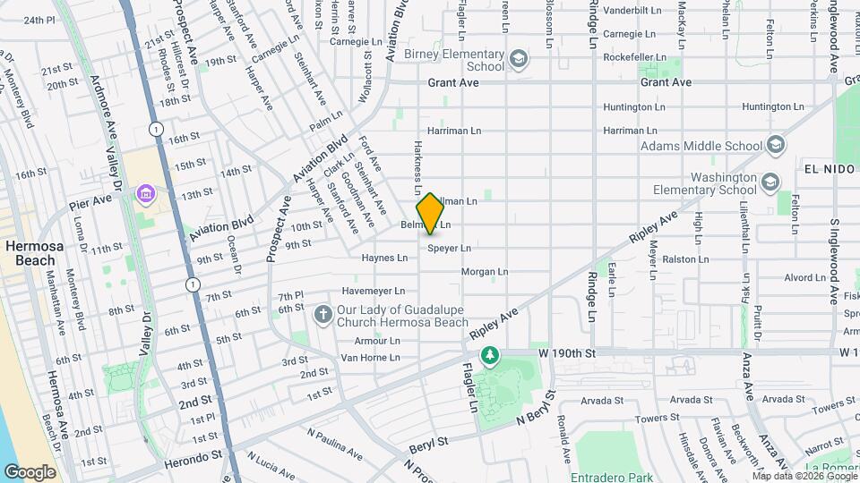 1805 Speyer Ln Map and Location Details