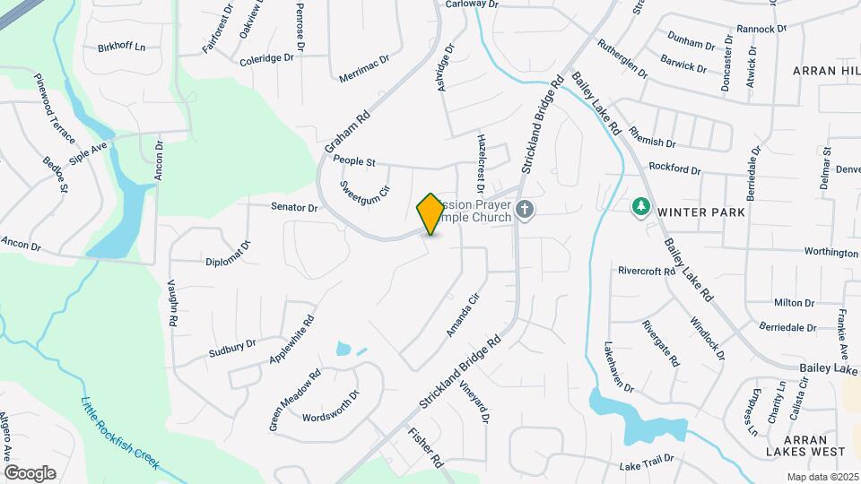 1605 Blue Springs Rd Map and Location Details
