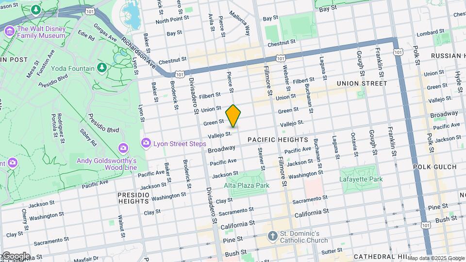 2526 Vallejo St. Mapa y Detalles de la Ubicación