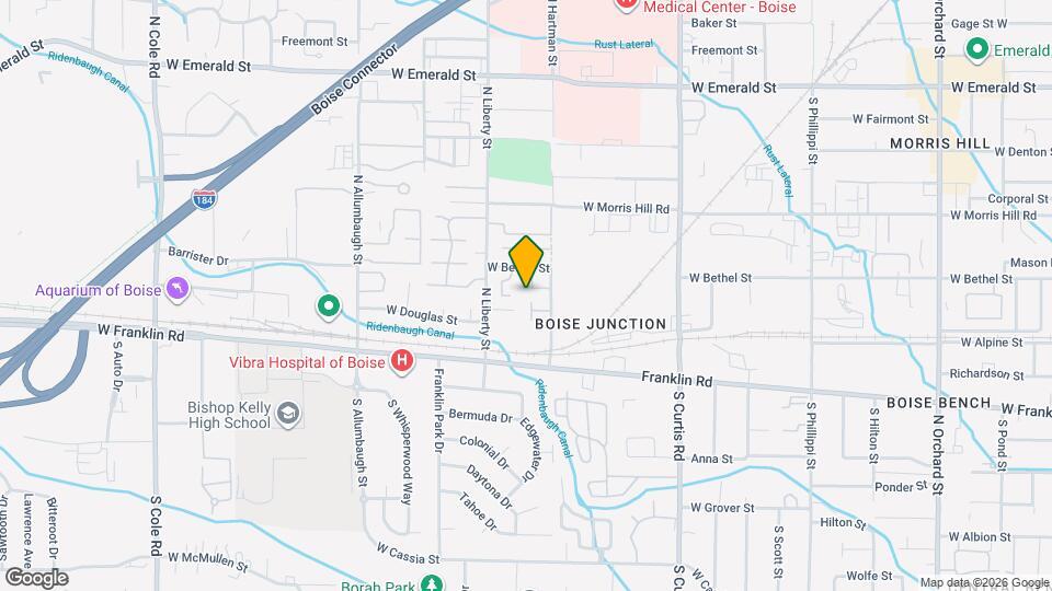 121 N Avenger Ln Map and Location Details