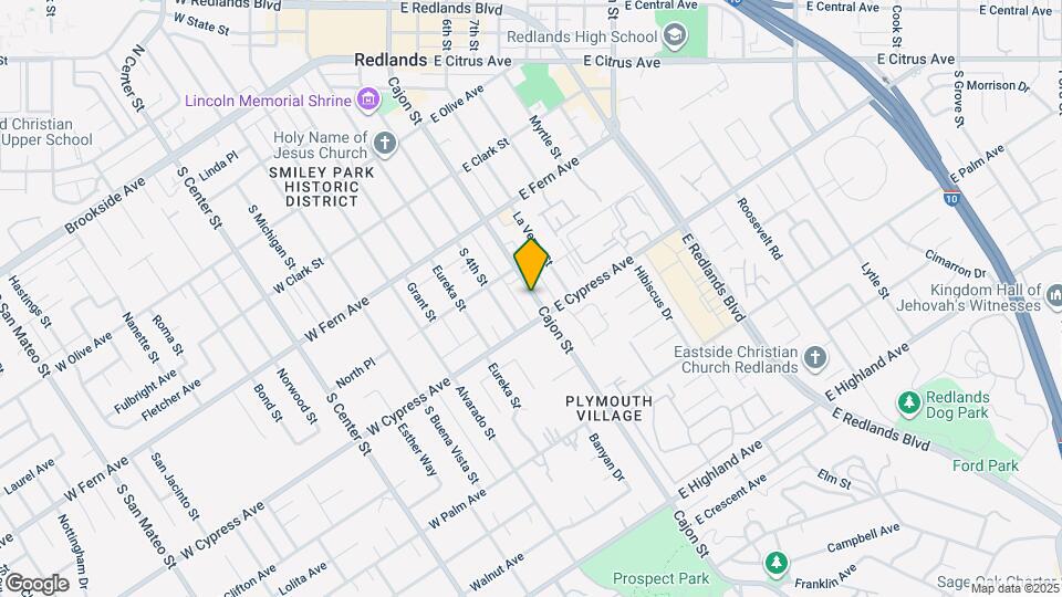 560 Cajon St Map and Location Details
