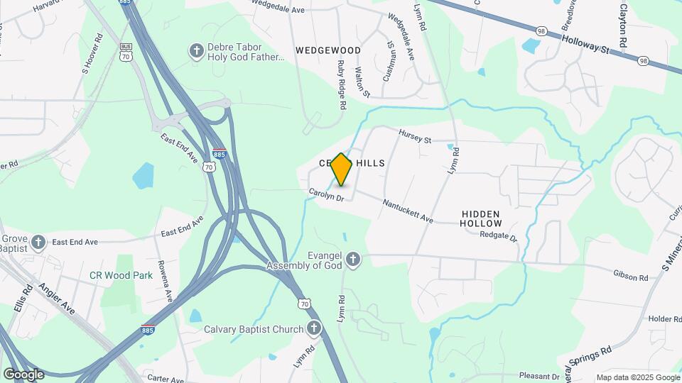 2975 Carolyn Dr Map and Location Details