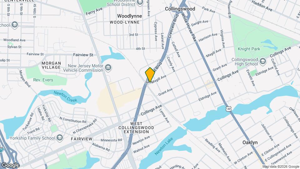 401 Champion Ave Map and Location Details