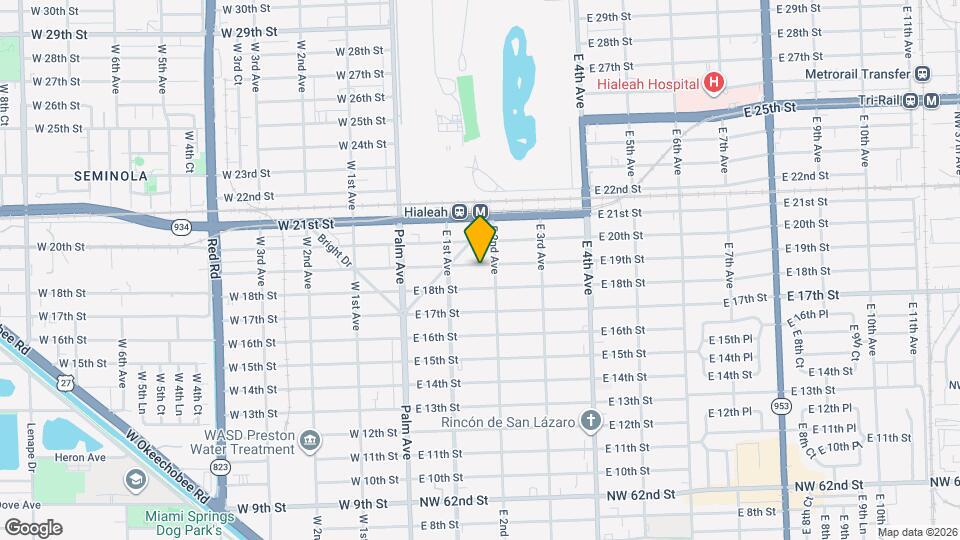 166 E 19th St Map and Location Details