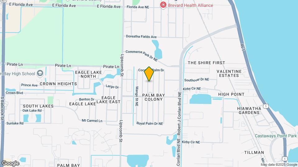 1931 Coco Plum St NE Map and Location Details