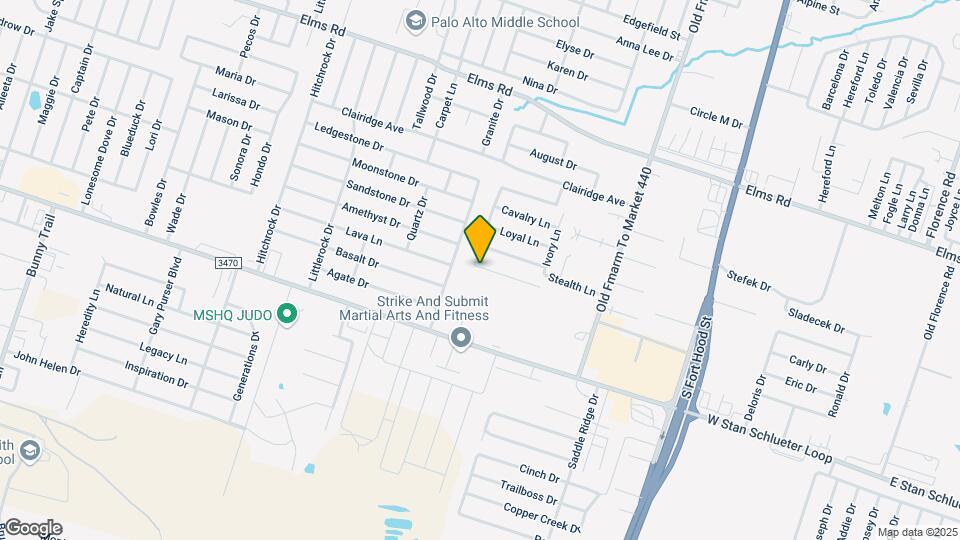 4504 Cambridge Dr Mapa y Detalles de la Ubicación